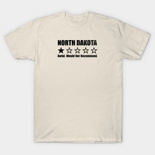 North Dakota One Star Review T-Shirt